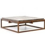 15inches Concrete and Metal Coffee Table