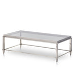 18inches Steel and Glass Coffee Table