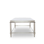 18inches Steel and Glass Coffee Table