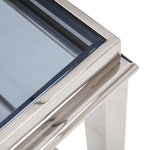 18inches Steel and Glass Coffee Table