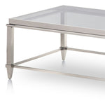 18inches Steel and Glass Coffee Table