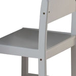 Traditional White Wooden Chair