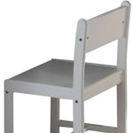 Traditional White Wooden Chair