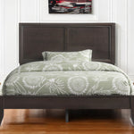 85inches X 80inches X 52inches Espresso Rubber And Tropical Wood King Bed