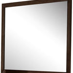 Espresso Wooden Rectangular Vanity Mirror