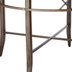 45inches X 30inches Faux Marble And Antique Dining Table