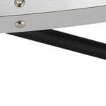 46inches X 23inches X 15inches Weathered Gray Oak Particle Board Coffee Table