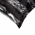 18inches x 18inches x 5inches Black And Silver  Pillow