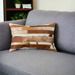 12inches x 20inches x 5inches Gray  Pillow