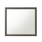 Weathered Gray Rectangular Mirror
