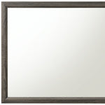 Weathered Gray Rectangular Mirror