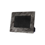 7" x 9" Black  Cowhide   4" x 6" Picture Frame