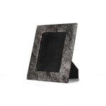 7" x 9" Black  Cowhide   4" x 6" Picture Frame