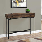 32.5inches Particle Board Accent Table with Black Legs