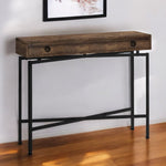 32.5inches Particle Board Accent Table with Black Legs