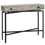 32.5inches Particle Board Accent Table with Black Legs