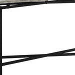 32.5inches Particle Board Accent Table with Black Legs