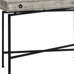 32.5inches Particle Board Accent Table with Black Legs