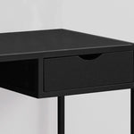 20inches x 42.25inches x 30inches Black Mdf Metal  Computer Desk