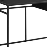 20inches x 42.25inches x 30inches Black Mdf Metal  Computer Desk