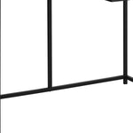 20inches x 42.25inches x 30inches Black Mdf Metal  Computer Desk