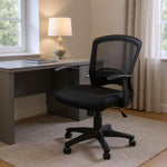 35.5inches Foam  MDF  Polypropylene  and Metal Multi Position Office Chair