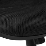 23.75inches x 28inches x 93.75inches Black Foam Metal  Office Chair With A High Back