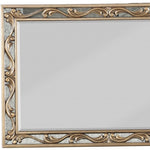 2inches X 48inches X 32inches Antique Gold Wood Mirror