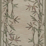8' x 10'  Wool Ivory  Area Rug