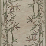 8' x 10'  Wool Ivory  Area Rug