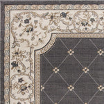 9inches x 12inches  Polypropylene Grey or  Ivory  Area Rug