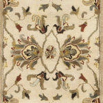 2' x 7' Champagne Floral Vine Wool Runner Rug