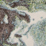 5inches x 8inches Seafoam Watercolor Indoor Area Rug