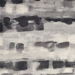 5inchesx8inches Shades of Grey Machine Woven Abstract Brushstroke Indoor Area Rug
