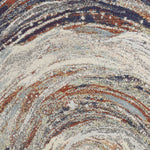 8inches Sage Green Machine Woven Floral Medallion Disk Round Indoor Area Rug