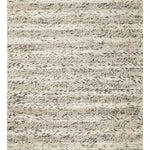 3' x 5' Grey Braided Wool Indoor Area Rug