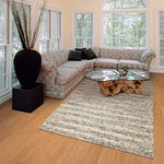3' x 5' Grey Braided Wool Indoor Area Rug