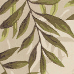 5inches x 7inches Sand Leaves UV Treated Indoor Outdoor Area Rug