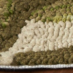 5inches x 7inches Sand Leaves UV Treated Indoor Outdoor Area Rug