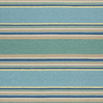 5inches x 7inches Ocean Stripes UV Treated Indoor Outdoor Area Rug