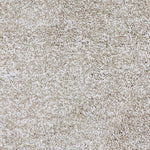 8' Ivory Heather Indoor Shag Runner Rug