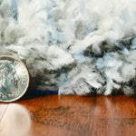 4'x6' Ivory Blue Machine Woven Abstract  Indoor Area Rug