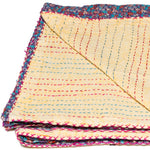 50inches x 70inches Multi colored Eclectic Bohemian Traditional  Throw Blankets