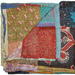 60inches x 90inches Silk Multicolor Throws