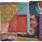 60inches x 90inches Silk Multicolor Throws