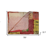 50inches x 70inches Silk Multicolor Throws