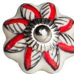 1.5inches x 1.5inches x 1.5inches Ceramic Metal Multicolor 12 Pack Knob