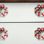 1.5inches x 1.5inches x 1.5inches Ceramic Metal Multicolor 12 Pack Knob