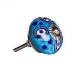 1.5inches x 1.5inches x 1.5inches Ceramic Metal Multicolor 12 Pack Knob