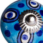 1.5inches x 1.5inches x 1.5inches Ceramic Metal Multicolor 12 Pack Knob